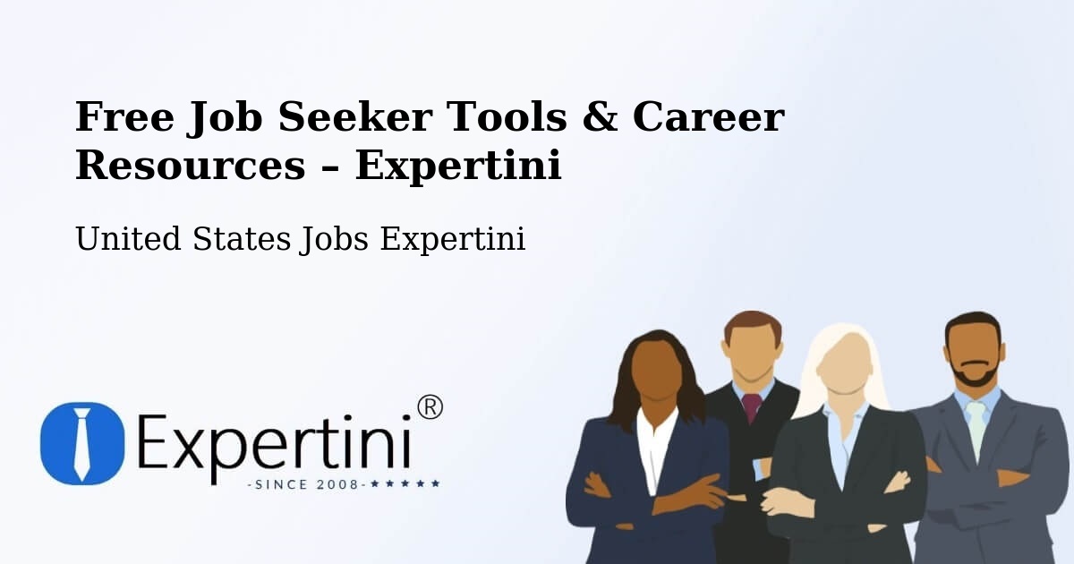 Free Job Seeker Tools & Career Resources – Walterboro - Walterboro, United States Jobs Expertini