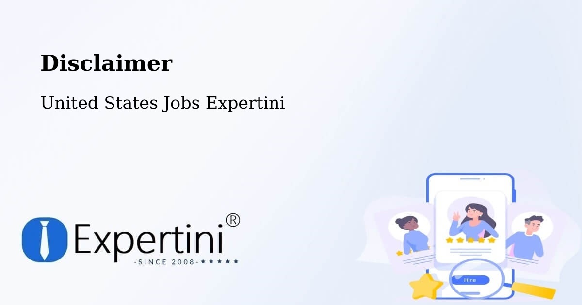 Disclaimer – Walterboro - United States Jobs Expertini